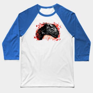 Indoraptor Art Painting Baseball T-Shirt